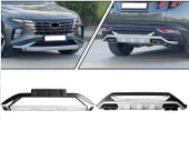 Hyundai Tucson 2021-2024 Arası Uyumlu Ön Arka Koruma Difüzör - 1