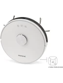 Homend Alex Laser 1281H Moplu ve Haritalamalı Akıllı Robot Süpürge BEYAZ - 4