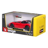 Bburago 1:24 Dodge Viper SRT 10 ACR Kırmızı - 9