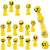 YÜKSEK KALİTE 4 ADET RENKLİ LED IŞIKLI ZIPLAYAN KAFALAR IŞIKLI UÇAN KAFALAR IŞIKLI EMOJİ KAFALAR thumbnail 6