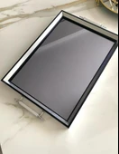 Aynalı Tepsi,lüks Çay Tepsisi,sunum Tepsisi,nişan Tepsisi,çay Kahve Sunum Tepsisi - 10