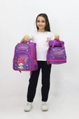 MyMelody Kız Çocuk 3 lü Okul Çanta Seti Sevimli Tasarımlı Sırt Çantası Beslenme Çantası Kalemlik - 2