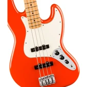 Fender Player II Jazz Bass Akçaağaç Klavye Coral Red Bas Gitar - 2