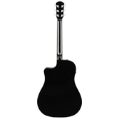 Fender CD-60SCE Dreadnought Black Elektro Akustik Gitar thumbnail 2
