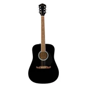 Fender FA-125 Dreadnought Black Akustik Gitar thumbnail 1