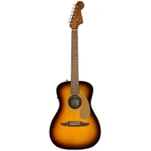 Fender Malibu Player Sunburst Elektro Akustik Gitar thumbnail 1