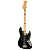 Squier Classic Vibe 70s Jazz Bass Akçaağaç Klavye Black Bas Gitar thumbnail 1