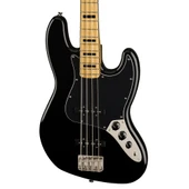 Squier Classic Vibe 70s Jazz Bass Akçaağaç Klavye Black Bas Gitar thumbnail 2