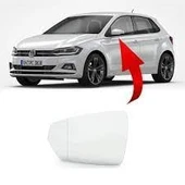 ASPART   AYNA CAMI VW POLO 2018- SOL Kırmızı S - 1