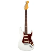 Fender American Ultra Stratocaster Gülağacı Klavye Arctic Pearl Elektro Gitar thumbnail 1