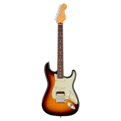 Fender American Ultra Stratocaster HSS Gülağacı Klavye Ultraburst Elektro Gitar thumbnail 1