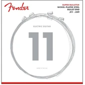 Fender Super Bullet Strings Nickel Plated Steel Bullet End 3250M .011-.049 Elektro Gitar Teli - 1
