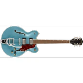 Gretsch G2622T Streamliner CB DC Bigsby Arctic Blue Elektro Gitar thumbnail 1