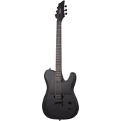 Schecter PT Black Ops Elektro Gitar (Satin Black Open Pore) - 1