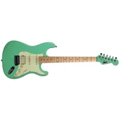 DMX Guitars DEG100 HSS SSG Elektro Gitar (Satin Surf Green) thumbnail 2
