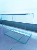 İthal Oval Kenarlı Akvaryum  40x25x32 h - 3