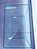 İthal Oval Kenarlı Akvaryum  40x25x32 h - 2