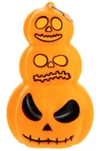 Beysüs Halloween Cadılar Bayramı Işıklı 3 Katlı Balkabağı Dekoru - 1