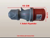 TPLAST 4x32A CEE Norm Sanayi Düz Trifaze Fiş - 2