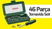 Bosch 46 Parça Tornavida Vidalama ve Lokma Uç - 3