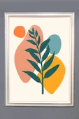 Bohem Desenli Çerçeveli Duvar Tablosu 50x70cm BOHEM07 RENKLİ 50 X 70 - 1