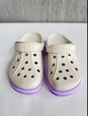 CROCS BAYABAND CLOG BEJ LİLA - 1