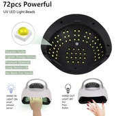 Sun X21 Max UV Led Kurutucu 320 Watt-72 Led Tırnak Oje Kurutma Cihazı thumbnail 6