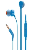 JBL T110 Mavi Kablolu Mikrofonlu Kulak İçi Kulaklık thumbnail 3