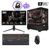 Dragos DRx7220 i5 14400F 16GB DDR5 Ram 1TB NVMe 8GB RTX4060 27 İnç 240Hz Curved Oyun Hazır Sistem - 1