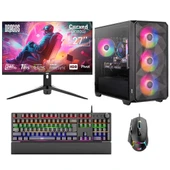 Dragos DRx7083 Ryzen 5 7600 32GB DDR5 Ram 1TB NVMe 8GB RTX4060 27 İnç 240Hz Curved Oyun Hazır Sistem - 1