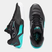 Joma Set Erkek Siyah Toprak & Sert Kort Tenis Ayakkabısı TSETS2501AC - 4