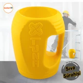 Dayanıklı Ergonomik Plastik Pratik Sıva Sıvacı Usta Sürahisi İnşaat Tadilat Sıva Alçı Harç Maşraba - 1