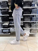 Yırtık Detay Karbeyaz Boyfriend Jean Csl 090 - 3