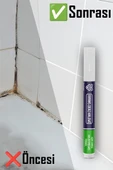 2li SET Derz Kalemi + Derz Dolgu Hızlı Kuruyan Yedek Uç Su Bazlı Kokusuz Derz Dolgu Fayans Yenileme - 8
