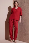FASHION FRIENDS KADIN BELİ LASTİKLİ PANTOLON 25Y0550K1 - 9