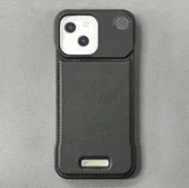 iPhone 15 Parfümlü Koku Hazneli MagSafe Uyumlu Deri Kılıf thumbnail 2