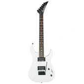 JACKSON JS11 DİNKY 2-POİNT TREMOLO AMARANTH KLAVYE BEYAZ ELEKTRO GİTAR - 1