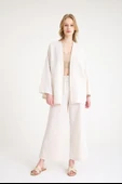 Keten Kadın Salaş Kimono İkili Takim thumbnail 1