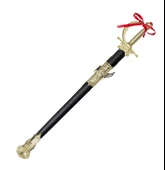 Nessiworld Altın Renk Kabzalı Zararsız Oyuncak Şövalye Kılıcı – 68 cm (Plastik) - 3