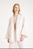 Keten Kadın Salaş Kimono İkili Takim thumbnail 2