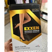 EXXEN DİZ ALTI BURNU AÇIK 7 NUMARA VARİS ÇORABI - 1