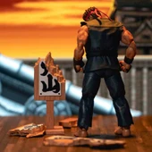 Jada Street Fighter II Deluxe Figür Evil Ryu thumbnail 5