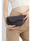 VELSE Suni Deri Bayan Omuz Çantası thumbnail 1