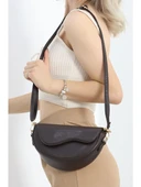 VELSE Suni Deri Bayan Omuz Çantası thumbnail 3