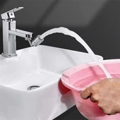 BUFFER®  720 Derece Dönebilen 4 Filtreli Tüm Musluk Tipleri İle Uyumlu Montaj Aparatlı Musluk Başlık - 3