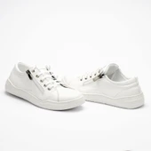 Kadın Hakiki Deri Geniş Kalıp Günlük  Ayakkabı  Sneakers - 8