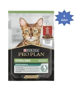 Pro Plan Sığır Etli 85 gr 6'lı Kısırlaştırılmış Yetişkin Kedi Yaş Maması - 1
