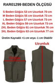 Erkek Keten Yelek Normal Kesim Yakalı RAR01299 - 7