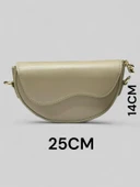 VELSE Suni Deri Bayan Omuz Çantası thumbnail 2