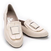 Kadın Hakiki Deri Günlük Klasik Loafer - Babet Ayakkabı - 3
